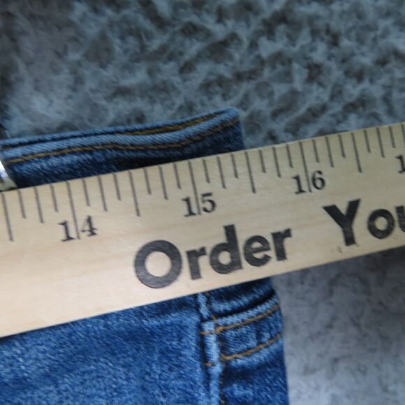 Rag & Bone Jeans 32 Yuki High Waist Skinny Medium Wash Slit Hem High Rise $225 - Picture 7 of 12